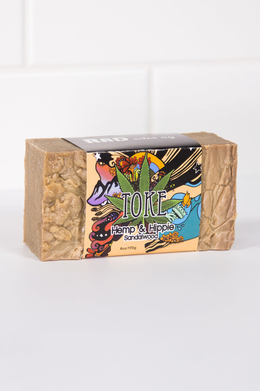 Toke Natural Body Bar 6oz by Rad Soap Co.