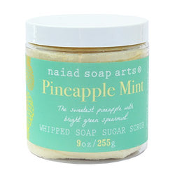 Pineapple Mint Sugar Whipped Soap 9 oz by Naiad Soap Arts