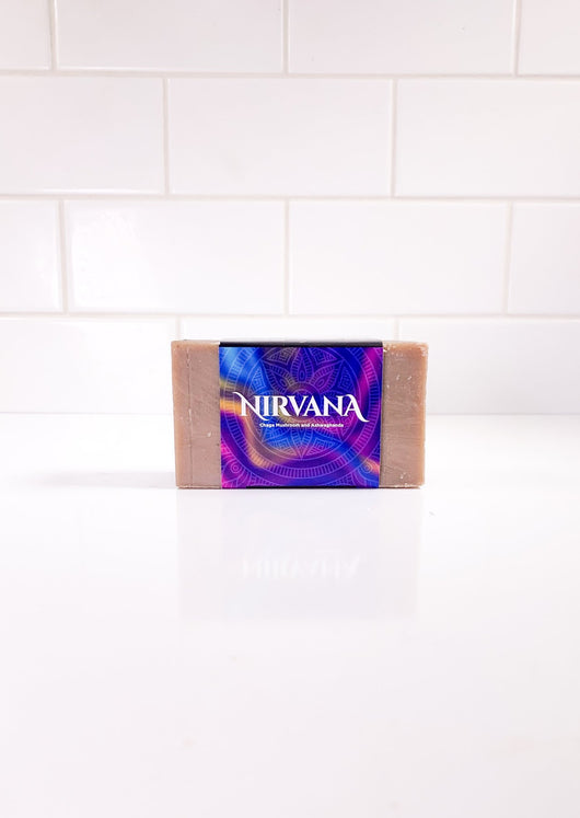 Nirvana Chaga Mushroom & Ashwagandha Rad Soap Body Bar 6 oz