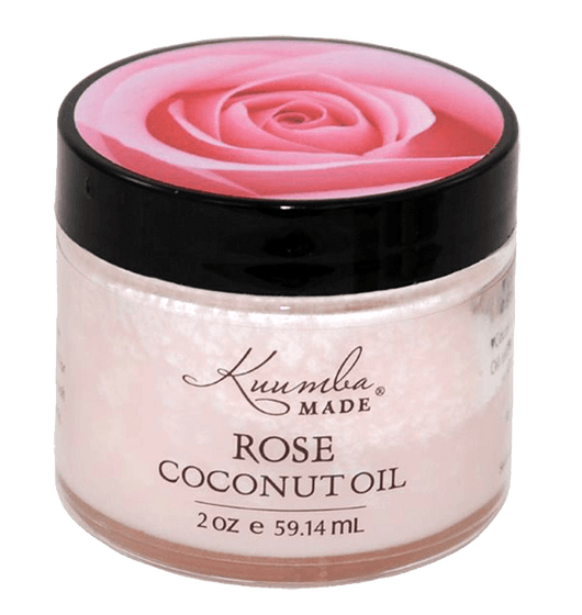 Kuumba Made Rose Coconut Oil 4 oz.