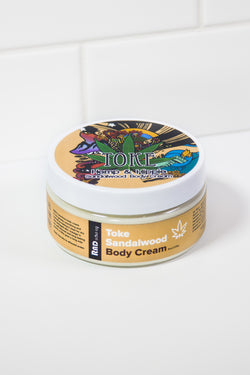 Toke Natural Body Cream 8 oz by Rad Soap Co.